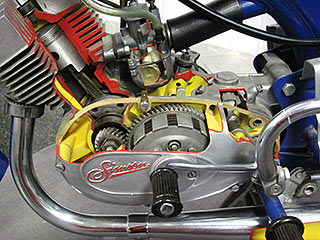 Schnittmodell Simson Sperber
